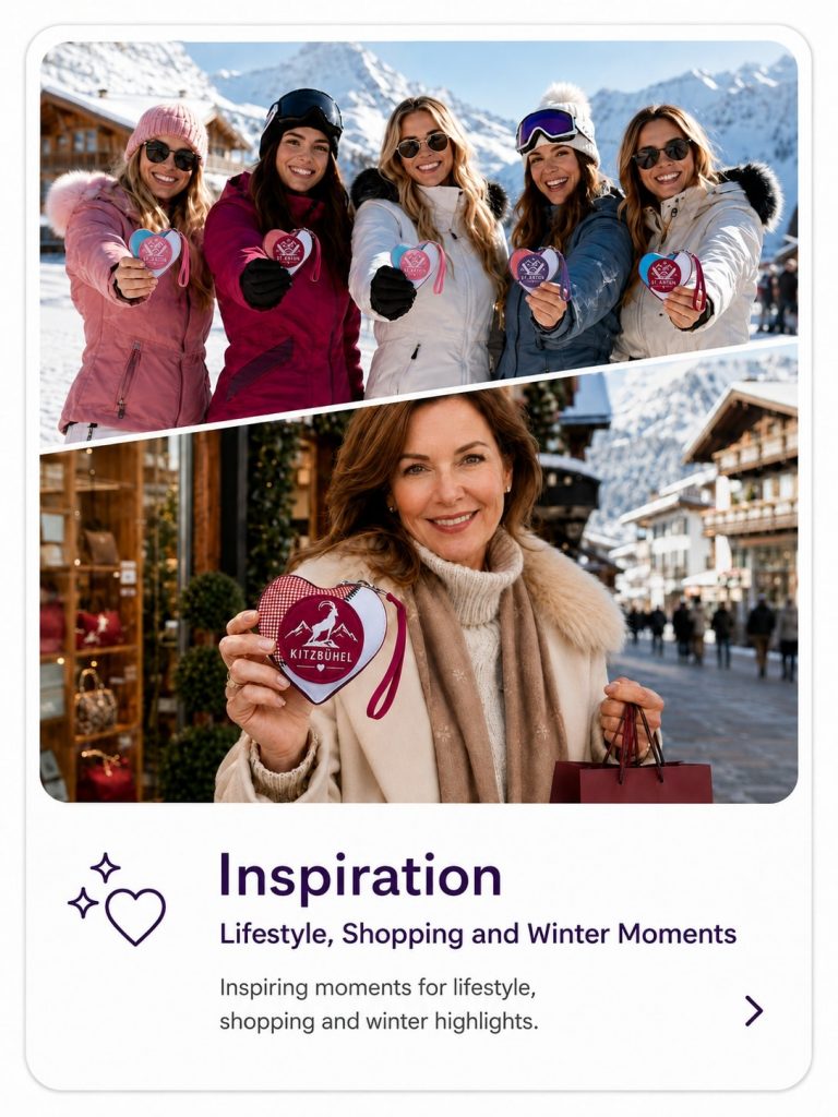 Lifestyle, Shopping & Winter Moments – custom edition examples