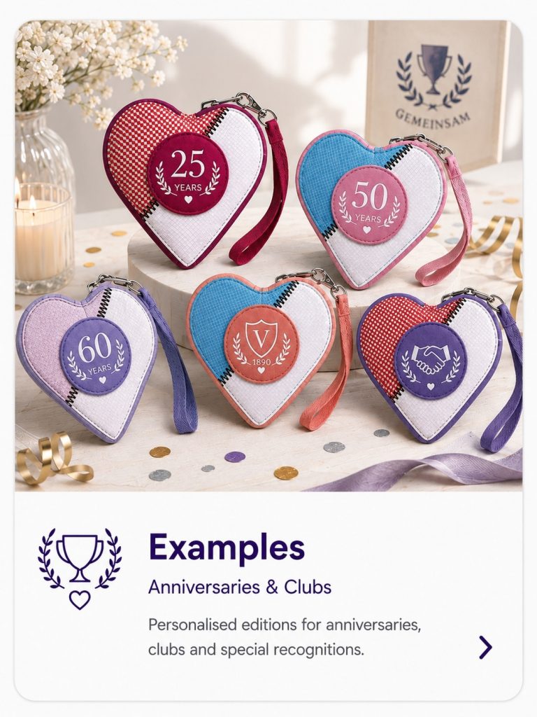Anniversaries & Clubs – custom edition examples