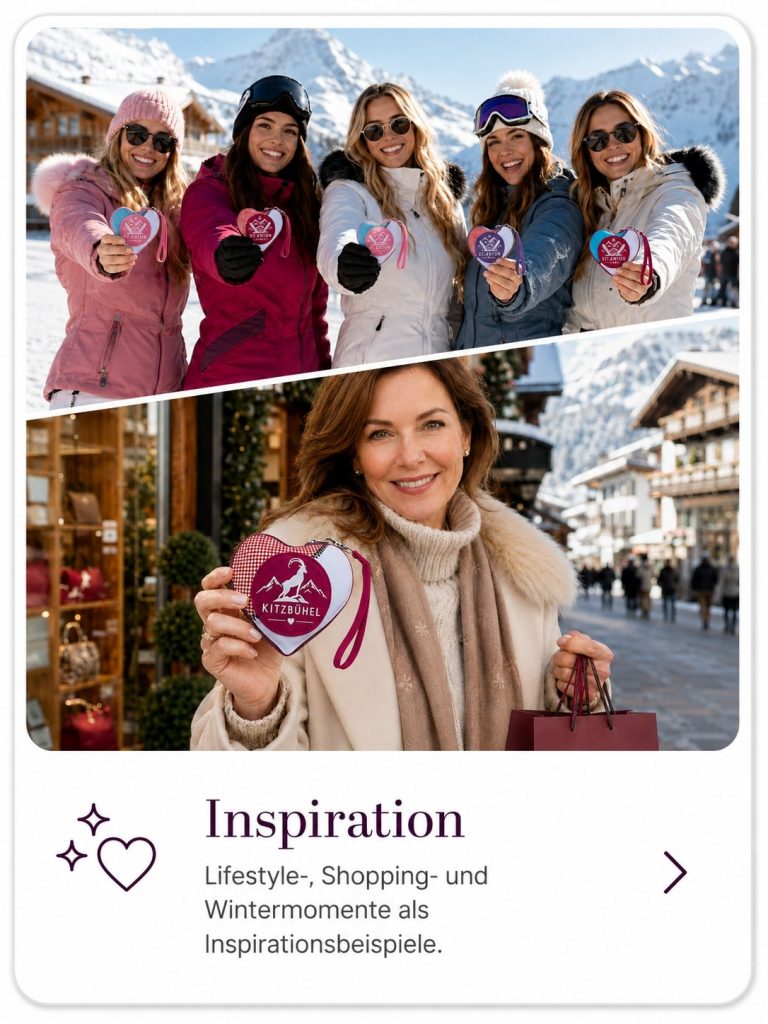 Lifestyle, Shopping & Wintermomente – Individualisierungsbeispiele